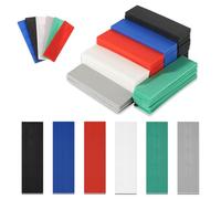 Cales en Plastique, 150 Pièces Jeu de Cales Polyvalentes en Plastique, 100 x 28 mm 1 à 6 mm Cale de Vitrage de Fenêtre, Entretoises Cale pour Carrelage, Pour Meubles, Table, Chair, Cabinet(Coloré)