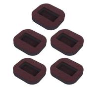 Cales en Plastique pour Nivellement Butée de Roue Chaise Bureau, 5 pièces, Fixation Antichoc, Rayures, Sol, empêche Les roulettes Meubles(Color 02)