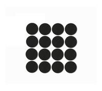 Cales en Plastique pour Nivellement Coussinet antidérapant for Pieds de Chaise, résistant aux Rayures, for Bricolage, Meubles, Protection Sol, Auto-adhésif(Circular 48pcs)