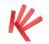 Cales en Plastique pour Nivellement Jeu de Cales en Plastique à Texture antidérapante, espaceur localisation, Position nivellement, installateur Bloc Coussin for Porte fenêtre 6 pièces