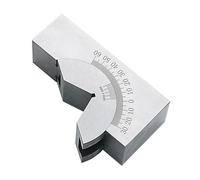 Cales étalons Bloc d'angle, jauge, de précision, bloc en V -réglable, configuration fraisage, plaque 0 à 60 degrés(25)
