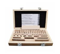 Cales étalons Bloc de contrôle calibre 0 et 1, 83 pièces/jeu, outil mesure d'inspection(1 Grade)