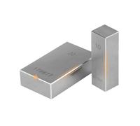 Cales étalons Bloc étalon rectangulaire individuel en acier métrique 10 mm 15 20 25(25mm)