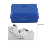 Cales étalons, For la mesure de pièces précision fraiseuse, jauge d'angle à patin réglable, outil débogage en V for bloc(30)