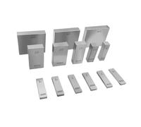 Cales étalons, Longueur, épaisseur du bloc d'acier rapide, qualité 0(2.5mm)
