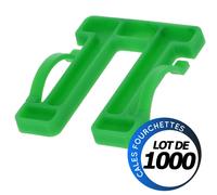 Cales fourchettes - 42 x 50 x 5 mm - boite de 1000 unités