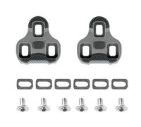 Cales Look Keo compatibles avec Pédales Blade, 2Max, Classic 3, Easy et Power Tap, Plastique TPU, Flottement 4,5°, Grises, 2 Pièces (Gris)