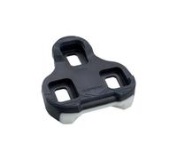 Look Cales de pédales Keo Grip 0° – Antidérapantes – Argenté/Noir