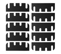 Cales pour Charnières de Porte - 10 Pièces Cales de Porte Kit de Réparation | Nivellement et Alignement pour Chambres Portails Armoires Bureau Garage Bricoleurs Menuisiers