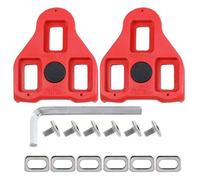 Cales pour pédales compatibles avec look delta - Velo - ajustable - 9° de liberté angulaire