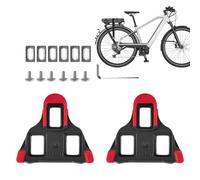 Cales pour pédales de vélo, cales pour vélo, crampons de cyclisme d'intérieur, de flottaison à 6 degrés, calle de cyclisme, calla d'équitation, cale de vélo de route pour vélo de route