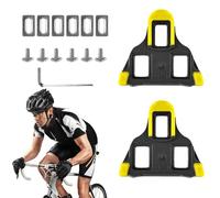 Cales pour pédales de vélo, cales pour vélo, crampons de vélo de flottaison à 6 degrés, calle de cyclisme, calla d'équitation, cale de vélo de route pour vélo de route