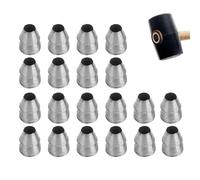 Cales pour poignées d'outils - Kit de cale avec poignée Cale en métal, cales de poignée Cale en acier, jeu de cales de rechange pour traîneau à griffe de hache