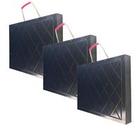 Cales pour stabilisateurs, For les grues de camping-car, coussin stabilisateur, HDPE, poignée ergonomique 45 tonnes, plusieurs tailles(3pcs,70x70x6cm/27.6x27.6x2.4in)