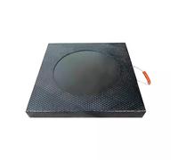 Cales pour stabilisateurs. Patins de nivellement for camping-car, patins stabilisation 3/4/5/6/7 cm d'épaisseur, antidérapants for cric avec poignée(30x30x3cm/11.81x11.81x1.18in)