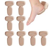 Cales talonnières,8 Pièces Garnitures Mousse Antidérapantes Souples pour Bottes | Comble-Chaussures Trop Grandes Coussin Talon Haut - pour Femmes Hommes Baskets Chaussons