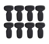 Cales talonnières, 8 Pièces Garnitures Mousse Antidérapantes Souples pour Bottes, Inserts de chaussure épaissis pour chaussures larges et coussin de talon, pour baskets, bottes, escarpins