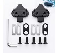 Cales vélo, Compatible avec Shimano SPD, Cales de pédales antidérapantes, Fixation Chaussures de Cyclisme, Accessoires vélo pour Connexion Stable et Transmission Efficace de Puissance