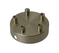 CALEX 940072 Creations Plaque de plafond, 10 cm, 5 points de connexion, pour assembler le luminaire, Bronze Mat, 5 Verbindungspunkt