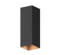 CALEX Applique Murale LED Rectangulaire, Luminaire extérieur Noir, bidirectionnel, 8,6W, Pour Intérieur et Extérieur, Lumière Blanche Chaude