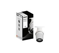 CALEX - Caméra IP extérieure intelligente, caméra de surveillance WiFi avec vision nocturne, audio bidirectionnel, Full HD 1080p, contrôle par application, blanc