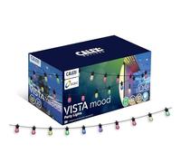 CALEX Guirlande Guinguette, Extensible, 10 Lampes, RGBIC+CCT, Intérieur/Extérieur, IP44, 5M de Câble, Jusqu’à 4 Sets Connectables