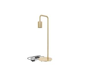 CALEX Lampe de Table U-Line, 53 cm de hauteur, Dorée avec douille E27, sans ampoule