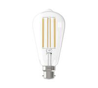 CALEX LED plein verre long Filament Lampe rustique 220-240V 4W 350lm B22 ST64, Claire 2300K Dimmable