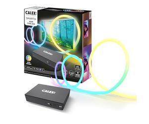 Calex Smart HDMI Sync Box, inclut Bande LED TV de 2,45 m, pour TV 55-65'', éclairage d'ambiance synchronisé pour Gaming et Films