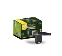 CALEX Smart Outdoor Appliques Solaires connectées LED pour Extérieur - Lot de 2 - Contrôlable via App, Compatible Alexa, Google Home et Raccourcis Siri, Détecteur de mouvement, Noir