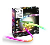 CALEX Smart Ruban LED connecté, 10M, RGBIC+CCT, Contrôle via App, Synchronisation Musicale, Intérieur, 1400 Lumens, 12W/24W - Éclairage LED connecté, compatible Alexa, Google Home et raccourcis Siri
