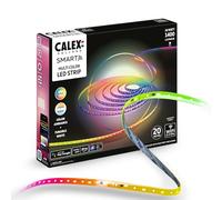 CALEX Smart Ruban LED connecté, 20M, RGBIC+CCT, Contrôle via App, Synchronisation Musicale, Intérieur, 1400 Lumens, 24W - Éclairage LED connecté, compatible Alexa, Google Home et raccourcis Siri