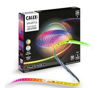 CALEX Smart Ruban LED connecté, 30M, RGBIC+CCT, Contrôle via App, Synchronisation Musicale, Intérieur, 1400 Lumens, 24W - Éclairage LED connecté, compatible Alexa, Google Home et raccourcis Siri