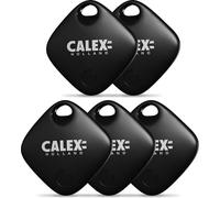 Calex Smart Tag - Lot de 5 - Compatible avec la Fonction de localisation Apple Find My, Suivi de Clés, Tracker Bluetooth avec Notification Sonore pour Fonction de Recherche