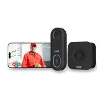 CALEX Sonnette Vidéo Connectée Filaire WiFi, Caméra HD 1080P, Audio Bidirectionnel, Détection de Mouvement, Carillon Intérieur