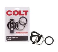 CalExotics Accessoires en Cuir Érotique/Latex, Noir