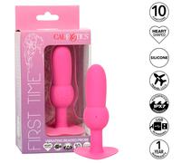 Calexotics - first time sonde anal plug perlée 10 vibrations rose