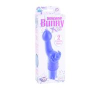 CalExotics Kiss Silicone Lapin Vibromasseur Lilas 1ut