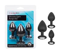 Kit Plugs Anal Silicone Gem Anal Kit