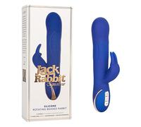 CalExotics Silicone Rotating Rabbit Vibromasseur Classique Bleu