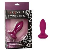 CalExotics Vibrating Petite Crystal Probe Plug Anal 1 Unité