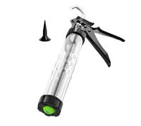 Calfeutrage anti-goutte avec poignée ergonomique en acier - Applicateur de colle à verre manuel universel