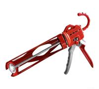 Calfeutrage, applicateur de mastic robuste de 22,9 cm à 11 axes avec long et auto-coupe, silicone anti-goutte (B)