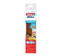 tesa Rail d'étanchéité INSULATION pour sols lisses – Autocollant, joint brosse jusqu'à 12 mm – Blanc