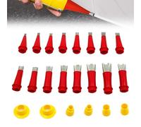 Calfeutrage Buse Applicateur Réutilisable, 2024 Neu Trousse à outils universelle de buse en caoutchouc intégrée (22PCS (6 accessoires))