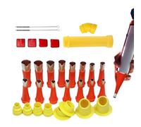 Calfeutrage Buses Applicateur Réutilisable, Kit D'outils Universel De Buses En Caoutchouc Intégré, Trousse À Outils Universelle DeBuse, Universel Kit D'outils DeBuse En Caoutchouc Avec Base