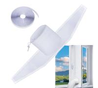 Calfeutrage de fenêtre pour climatiseur mobile | Isolant | Kit d'évacuation pour fenêtre de climatiseur mobile | Protection Échange D'Air Climatiseur, Sèche-Linge, Camping-Car, Sous-Sol Et