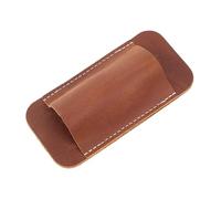 CALFOVERA Étui Horizontal en Cuir Véritable avec Clip Organiseur de Ceinture EDC Porte Outils Compact Étui en Cuir de Vache Pochette Multi Outils Durable pour Organisateur de Poche de Ceinture