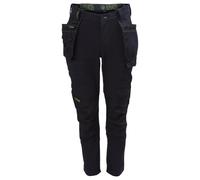Calgary 4-Way Extensible Étui Travail Pantalon, Noir - W30 " L31 " - 30W 31L