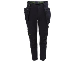 Calgary 4-Way Extensible Étui Travail Pantalon, Noir - W30 " L31 " - 30W 31L